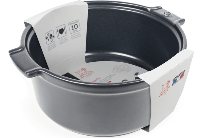 Moule à soufflé Peugeot Appolia en céramique ardoise diamètre 22cm