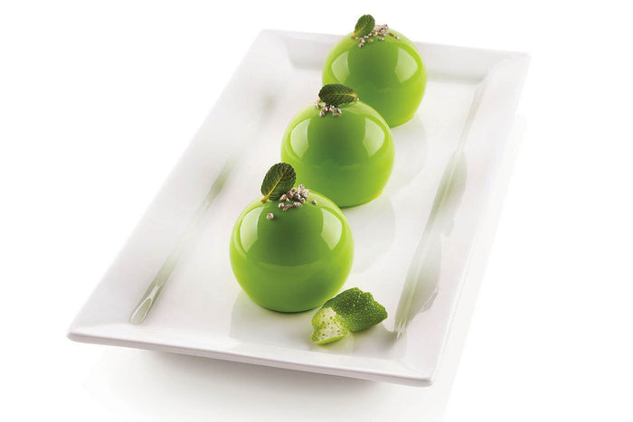 Moule en silicone profesionnel Silikomart 8 truffes 62x52mm