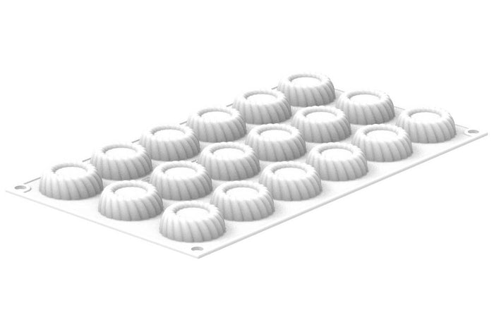 Moule en silicone professionnel Silikomart 18 mini gâteaux 14ml
