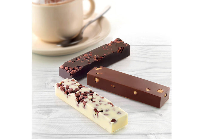 Moule en silicone professionnel Silikomart 8 barrettes de chocolat