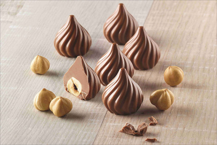 Moule en silicone professionnel Silikomart Easy Choc Choco Flame 15 flammes