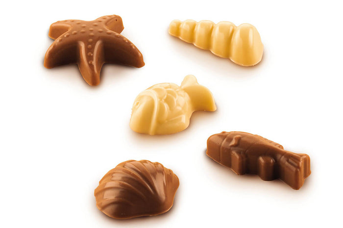 Moule en silicone professionnel Silikomart Easy Choc fritures en chocolat 44x38mm