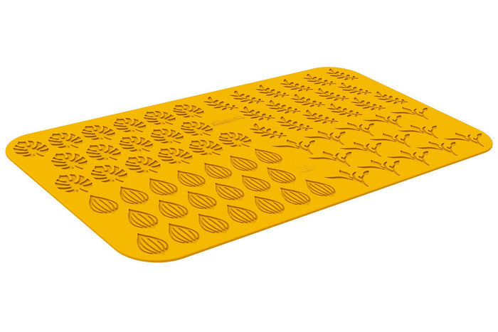 Moule en silicone professionnel Silikomart Naturae Jardin 470x270mm 68 feuilles