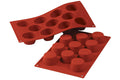 Moule en silicone professionnel Silikomart Silicon Flex 300x175mm 11 mini muffins