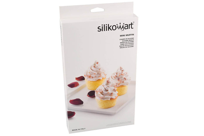 Moule en silicone professionnel Silikomart Silicon Flex 300x175mm 11 mini muffins