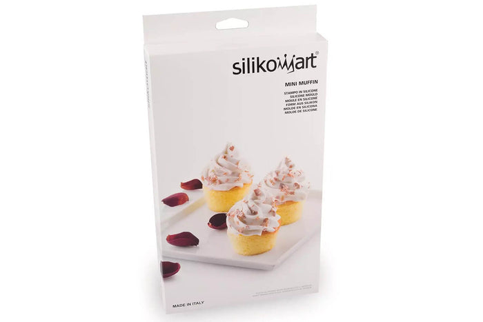 Moule en silicone professionnel Silikomart Silicon Flex 300x175mm 6 muffins 110ml