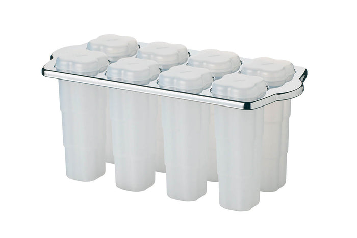 Moule pour 8 sucettes glacées KitchenCraft + 16 batonnets en bois