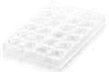Moule professionnel en tritan Silikomart Chocado Goccia-P 24 pralines