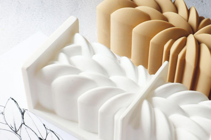 Moule silicone bûche 3D Scrapcooking Instant en silicone 25x8x8cm