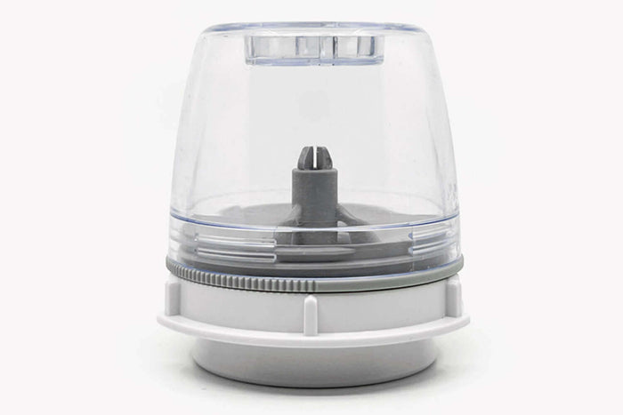 Moulin à épices électrique rechargeable Finamill PRO Plus inox + 2 capsules de broyage