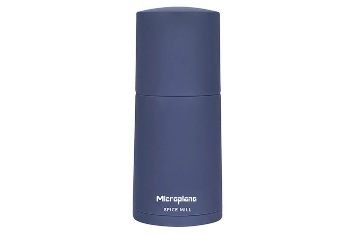 Moulin à épices Microplane 2-en-1 Bleu Denim