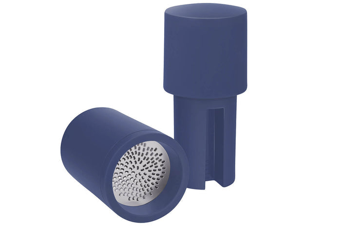 Moulin à épices Microplane 2-en-1 Bleu Denim