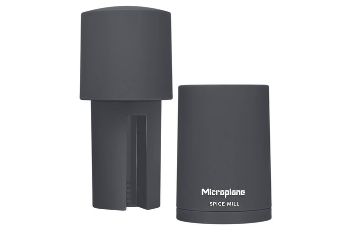 Moulin à épices Microplane 2-en-1 Gris Orage