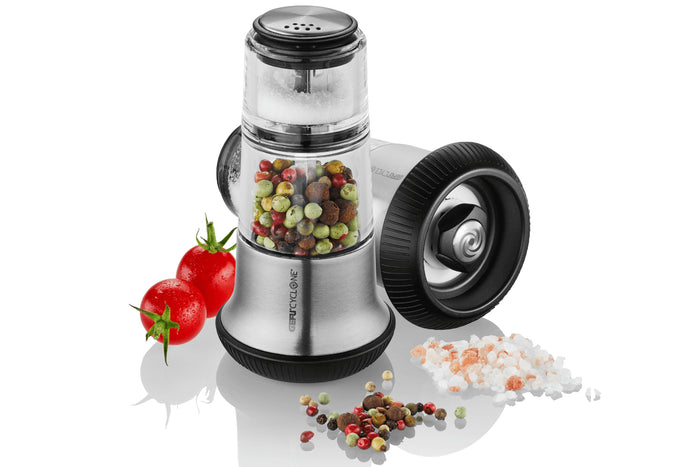 Moulin à poivre Gefu X-Plosion avec salière en inox
