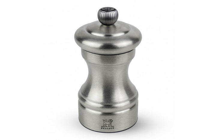 Moulin à poivre manuel Peugeot Bistro Chef en inox 10cm
