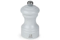Moulin à poivre manuel Peugeot Bistro en bois de hêtre laqué gris perle 10cm