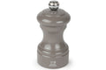 Moulin à poivre manuel Peugeot Bistro en bois de hêtre laqué gris taupe 10cm