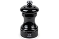 Moulin à poivre manuel Peugeot Bistro en bois de hêtre laqué noir 10cm