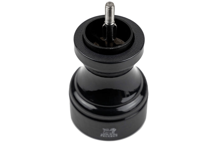 Moulin à poivre manuel Peugeot Bistro en bois de hêtre laqué noir 10cm