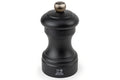 Moulin à poivre manuel Peugeot Bistro en bois de hêtre noir mat 10cm