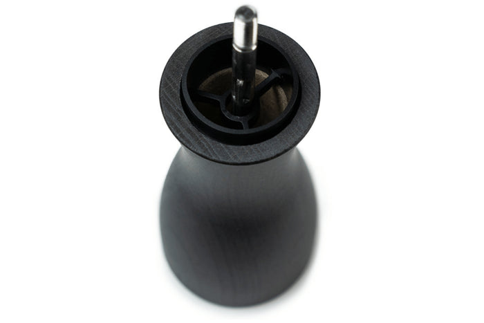 Moulin à poivre manuel Peugeot Fidji en bois de hêtre et inox collection graphite 15cm