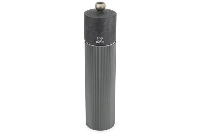 Moulin à poivre manuel Peugeot Line Carbone en bois et aluminium 22cm