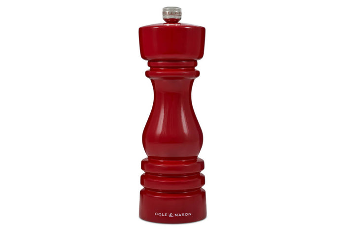 Moulin à sel Cole & Mason London rouge gloss 18cm