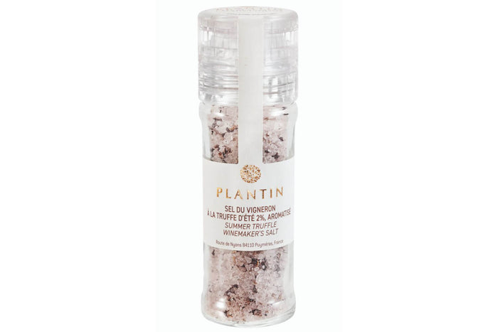 Moulin à sel du vigneron Plantin aromatisé à la truffe d'été 2% - 90g