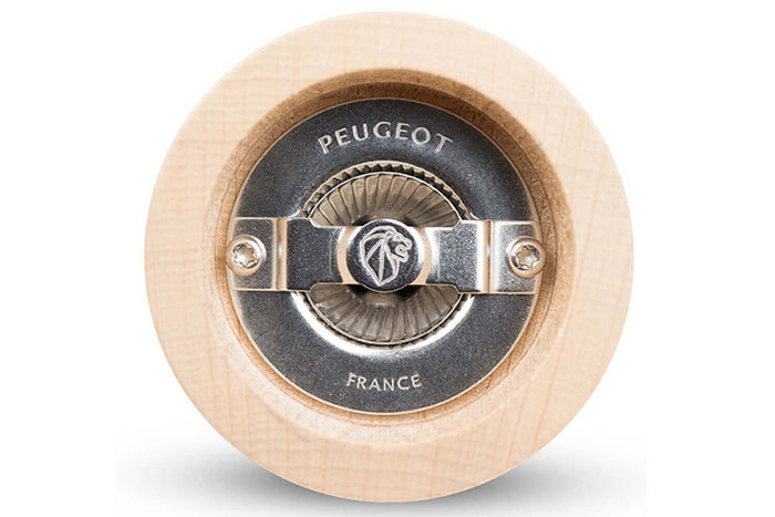 Moulin à sel manuel Peugeot Baya en bois de hêtre 8cm
