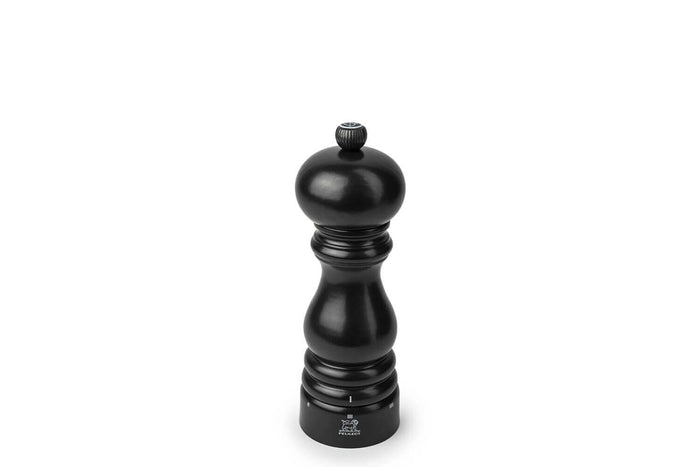 Moulin à sel manuel Peugeot Paris U'Select en bois Satin black - 18 cm