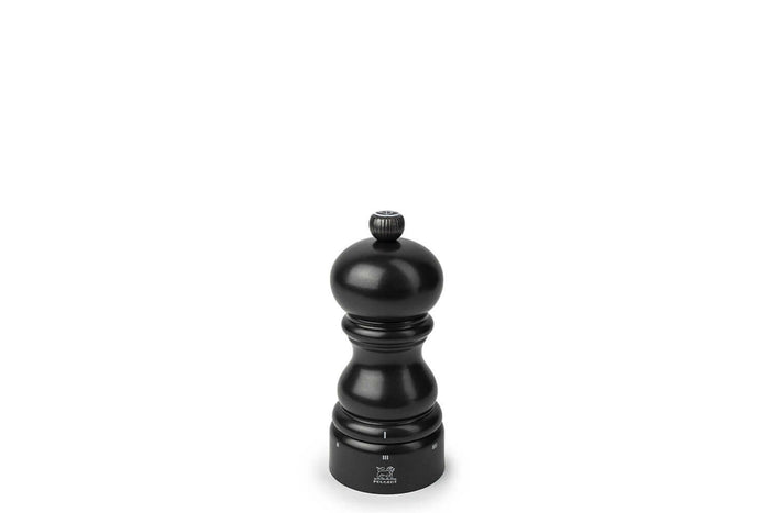 Moulin à sel manuel Peugeot Paris U'Select en bois Satin black - 12 cm