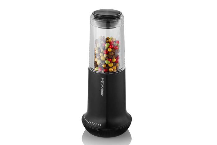Moulin à sel ou à poivre Gefu X-PLOSION taille M noir en inox