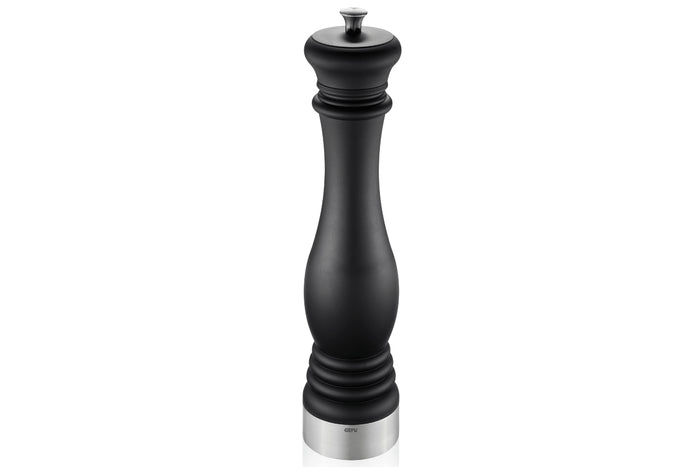 Moulin à sel ou poivre Gefu Flavio en ABS noir 33cm