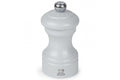 Moulin à sel sec manuel Peugeot Bistro en bois de hêtre laqué gris perle 10cm