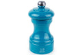 Moulin à sel sec manuel Peugeot Bistro en bois laqué bleu pacifique 10cm