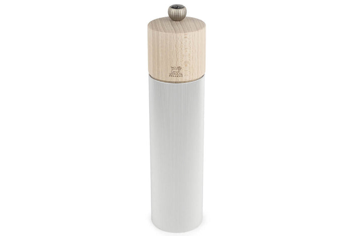 Moulin à sel sec manuel Peugeot Line Aluminium en bois et aluminum 22cm