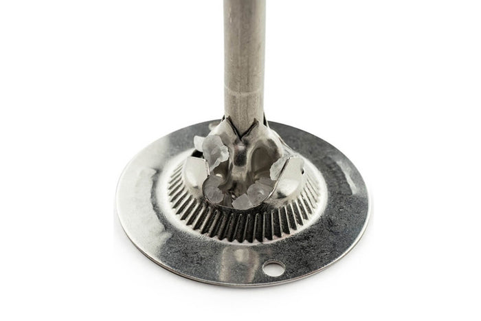 Moulin à sel sec manuel Peugeot Ouessant en inox et acrylique 14cm
