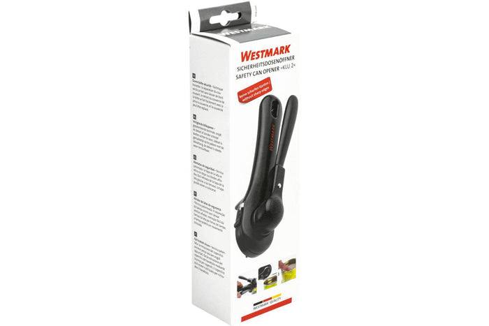 Ouvre boîte de sécurité Westmark Klu 2 en ABS noir 17,5cm