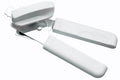 Ouvre-boîte KitchenCraft en acier inox et ABS blanc