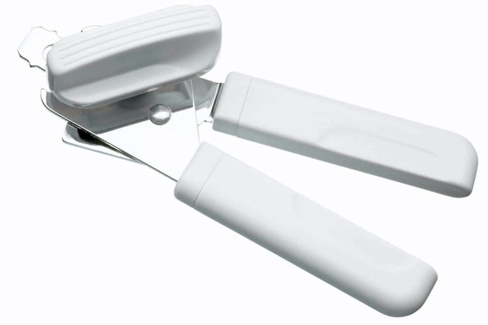 Ouvre-boîte KitchenCraft en acier inox et ABS blanc