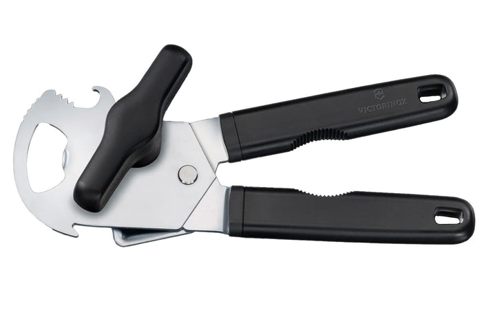 Ouvre-boîte Victorinox multi-usage noir 18,5cm 5 fonctions