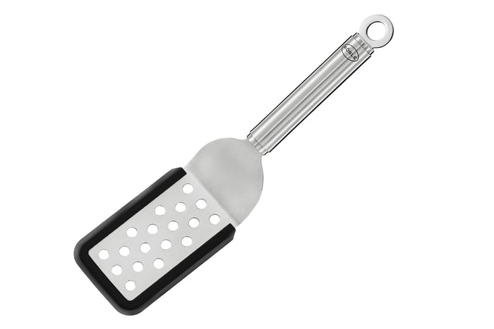 Palette-sandwich Rösle coudée perforée en silicone et acier inoxydable