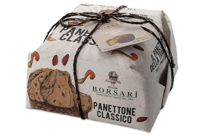 Panettone Borsari Classique 1kg – Fabrication artisanale italienne