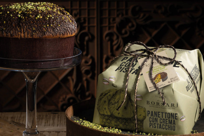Panettone Borsari Crème de Pistache 1kg – Fabrication artisanale italienne