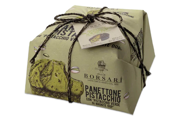 Panettone Borsari Crème de Pistache 1kg – Fabrication artisanale italienne