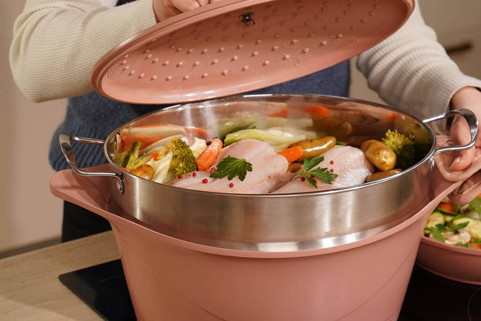 Panier vapeur / couscoussier Cookut pour L'Incroyable Cocotte 33cm ovale