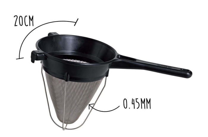 Passe-sauce professionnel Matfer Exoglass® maille 0.45mm diamètre 20cm