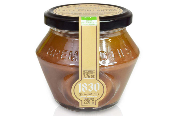 Pâte à tartiner bio Maison Brémond Noisettes, Lait et Feuillantine - 220g