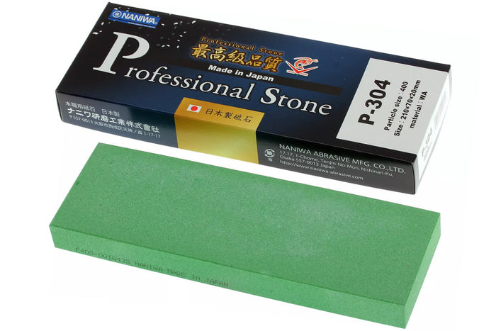 Pierre à aiguiser japonaise grains 400 Naniwa Professional