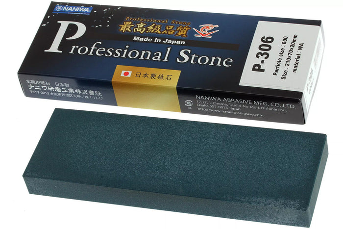 Pierre à aiguiser japonaise grains 600 Naniwa Professional